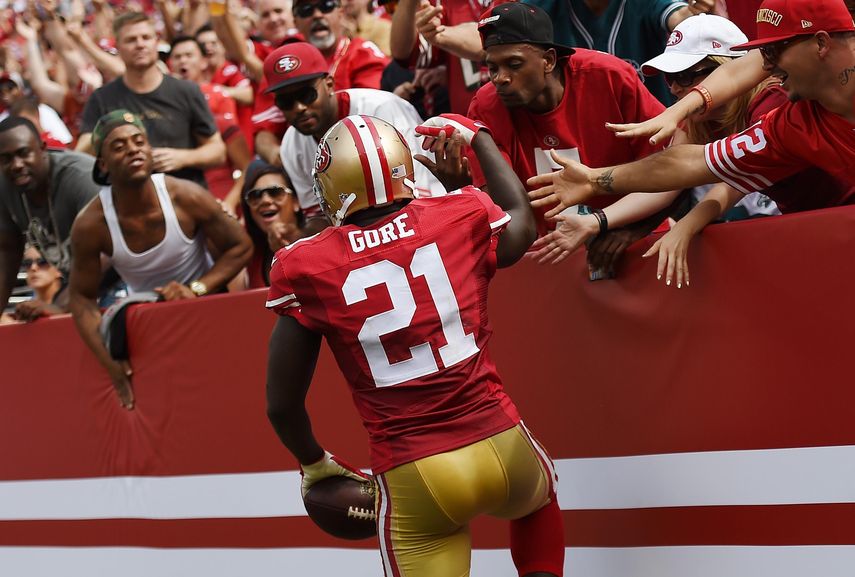 26-21. Gore recupera el protagonismo en el ataque ganador de los 49ers