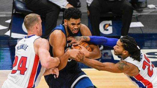 96-93. Pistons, con Rose, completan remontada y logran primer triunfo