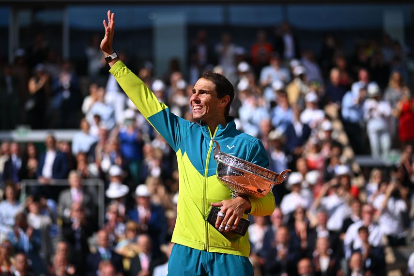 Rafa Nadal ganó su 14º título de Roland Garros tras vencer en tres sets al noruego Casper Ruud.