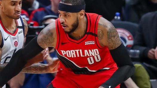 99-101. Anthony sella la victoria de los Trail Blazers