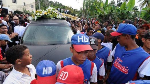 El deporte del béisbol guardó un minuto de silencio en honor de Taveras