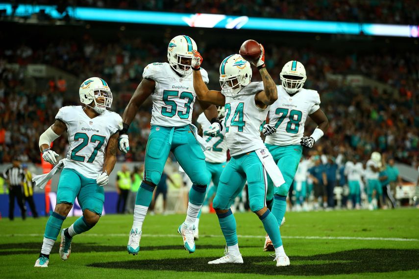 38-14. Tannehill se reivindica en Wembley y le da el triunfo a los Dolphins sobre los Raiders