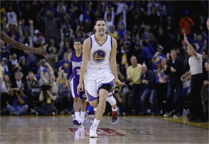 126-101. Thompson anota 37 puntos en un solo periodo y establece nueva marca