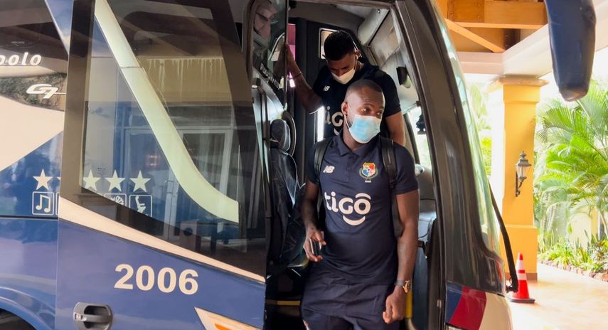 Selección de Panamá instalada en San Pedro Sula