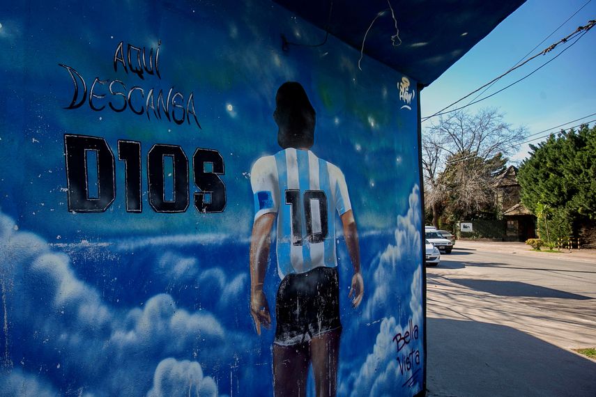 El barrio del cementerio de Maradona, una revolución cultural en honor a D10S