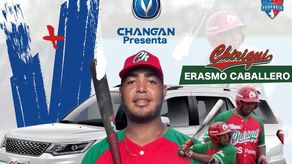 Béisbol Mayor: Erasmo Caballero gana Premio al Más Valioso