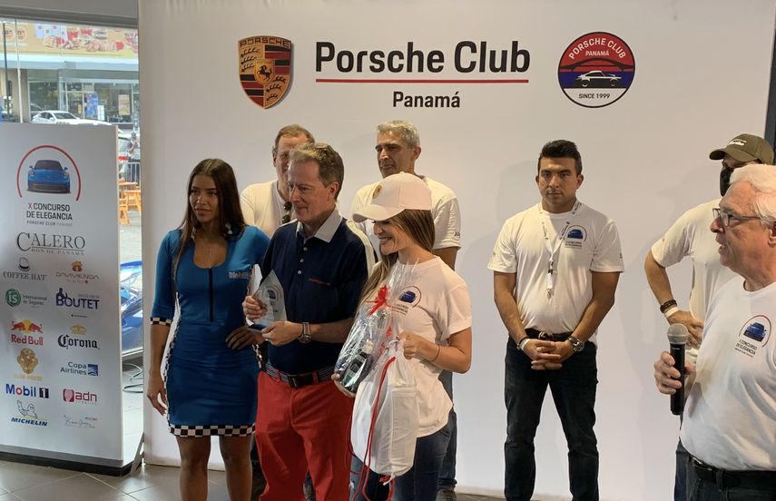 Premiación del X Concurso de Elegancia del Club Porsche de Panamá