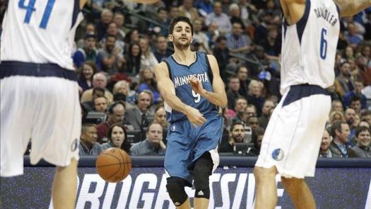 100-94. Volvió Rubio y mejoran los Timberwolves, pero pierden ante Mavericks