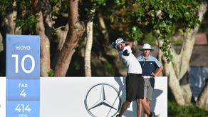 &nbsp;Miguel Ordoñez finalizó la tercera ronda del LAAC 2022 con un tarjeta de 80 golpes. El boricua, Roberto Nieves lidera el torneo. FOTO: Enrique Berardi/LAAC