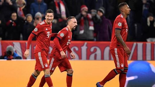5-1. El Bayern se sacude la crisis con goleada al Benfica
