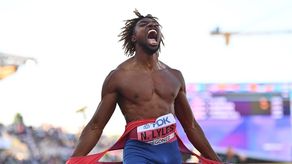 Noah Lyles voló en los 200 metros de Oregon 2022
