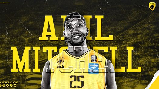 Akil Mitchell al AEK del baloncesto griego