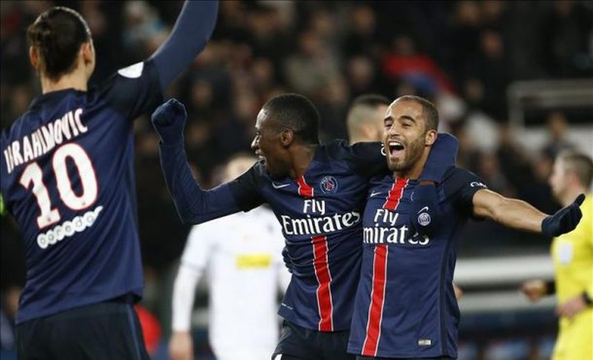 El PSG golea al Angers (5-1) al ritmo de Ibrahimovic, Di María y Lucas