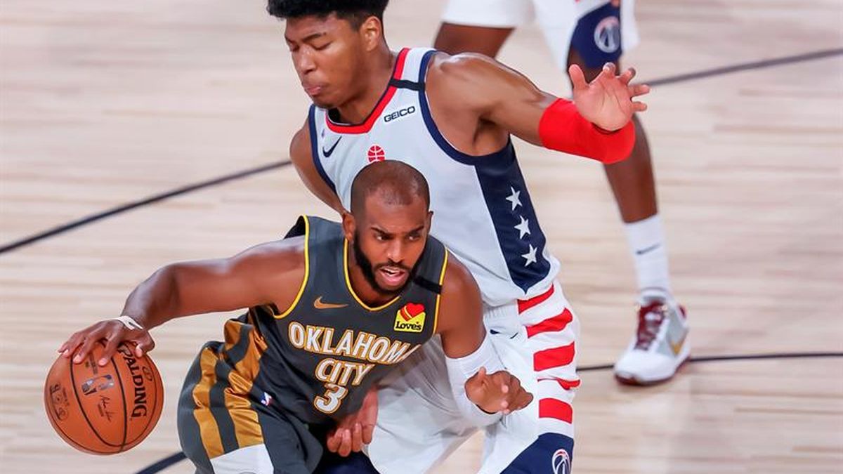 121-103. Bazley destaca en el triunfo de los Thunder y los Wizards siguen sin ganar