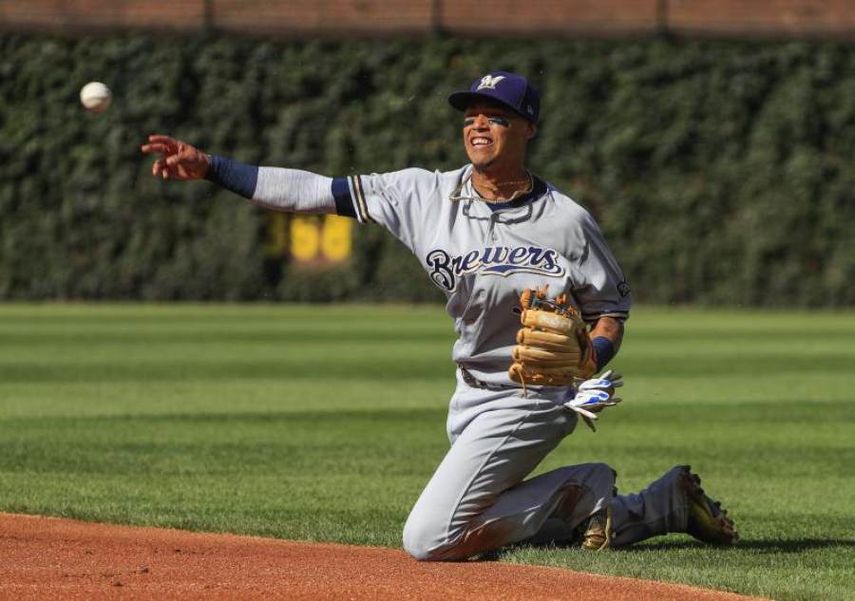 7-6. Arcia define la victoria de los Cerveceros