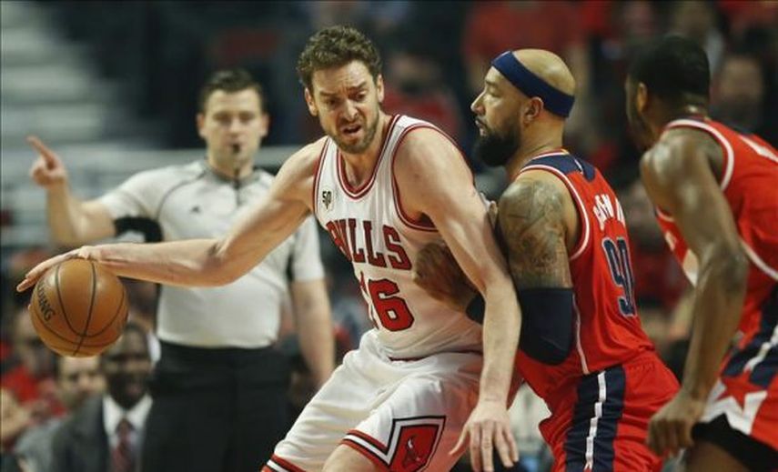 Pau Gasol reconoce que perdieron la iniciativa ante los Wizards