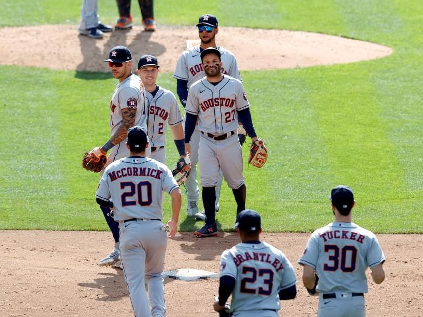El venezolano Altuve celebra sus 31 años con jonrón y triunfo sobre Yanquis