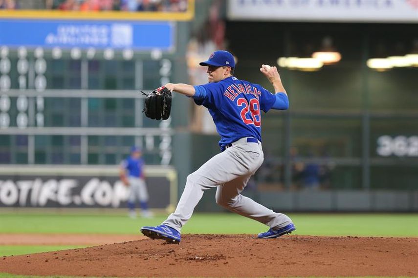 7-1. Hendricks lanza sólido y con tres jonrones de apoyo vence a los Indios