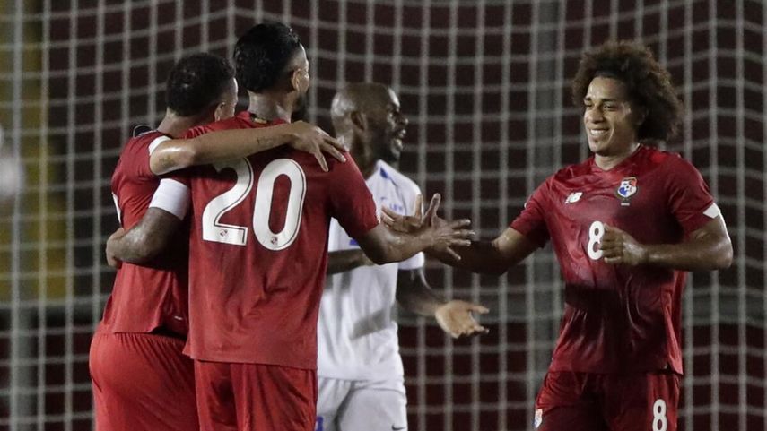 Panamá 5-0 Martinica en el Rommel Fernández.&nbsp;