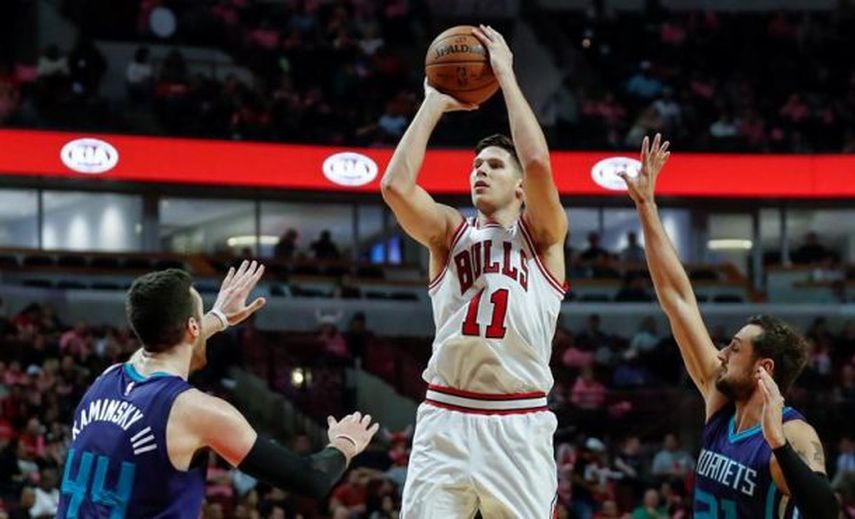118-101. McDermott sale del banquillo y ganan los Bulls; Mirotic, 8 puntos