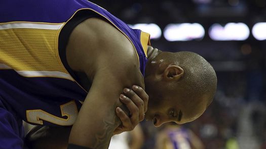 Los Lakers anuncian que Bryant se perderá el resto de la temporada por lesión