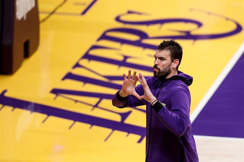 Marc Gasol, cada vez más cerca de volver con los Lakers tras el coronavirus