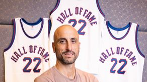 Manu Ginóbili entrará al Salón de la Fama del Baloncesto este sábado en Springfield, Massachusetts en los Estados Unidos