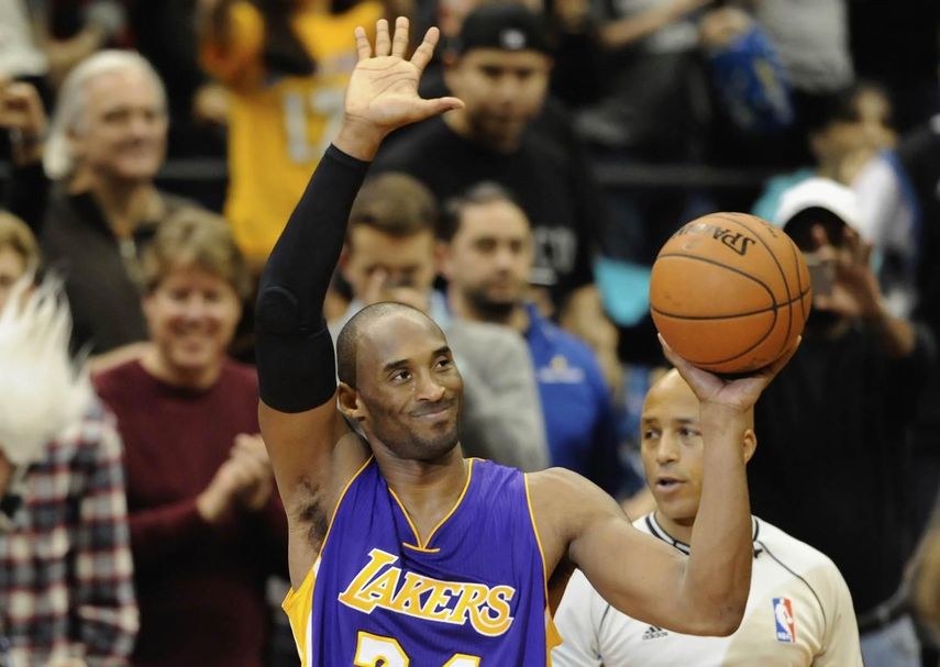 Bryant supera a Jordan en el tercer lugar de la lista de máximos encestadores