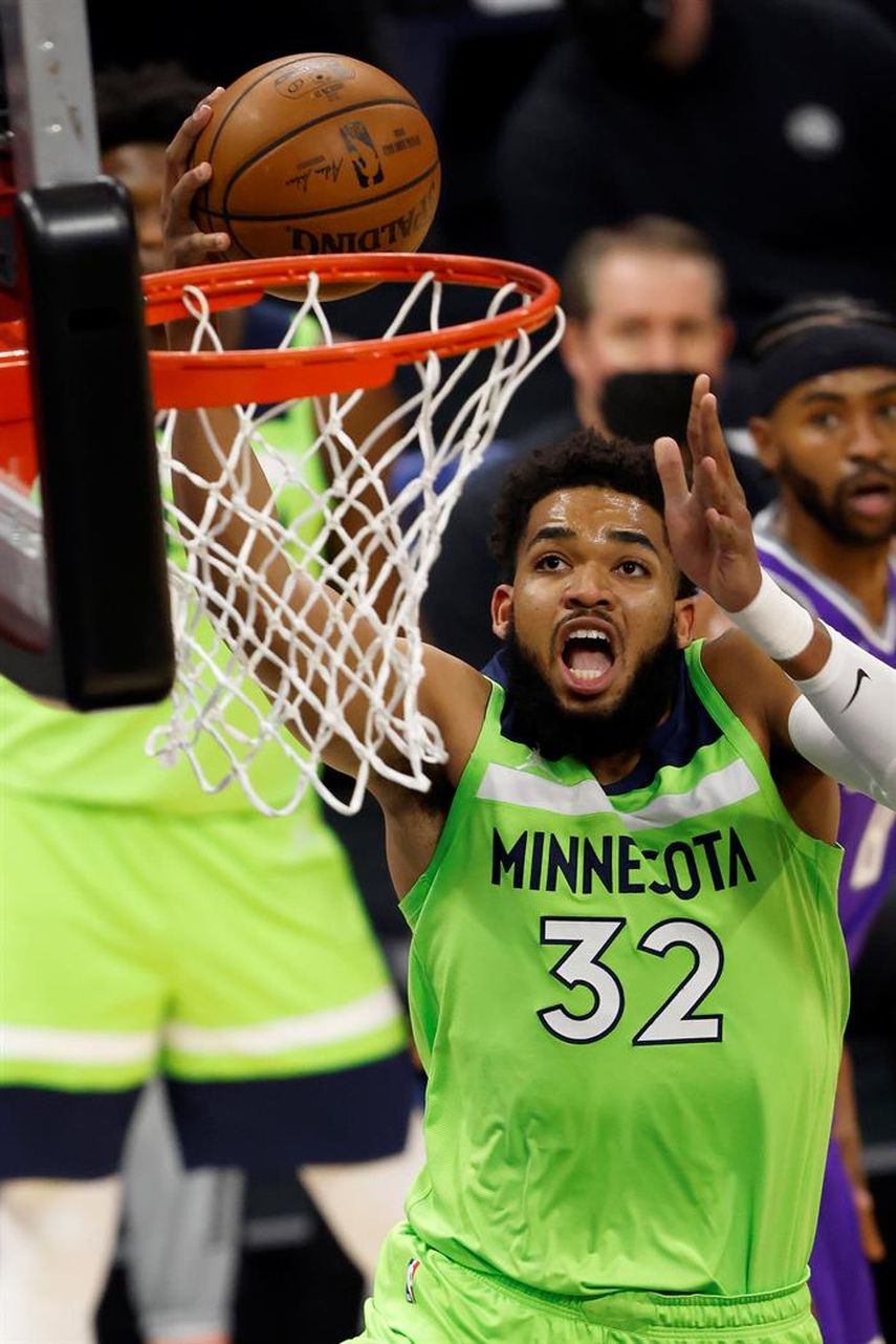 120-134. Los Timberwolves de Rubio mejoran en defensa y derrotan a los Kings