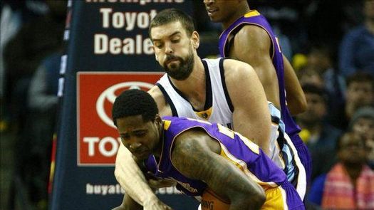 Descansa Marc Gasol y vuelven a perder los Grizzlies; Calderón tampoco juega