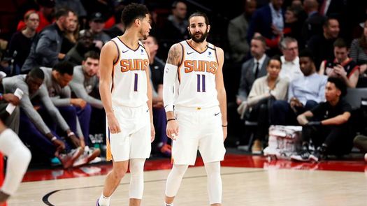 117-115. Booker y Rubio pueden con los 40 puntos de Doncic y los Suns se imponen a los Mavericks