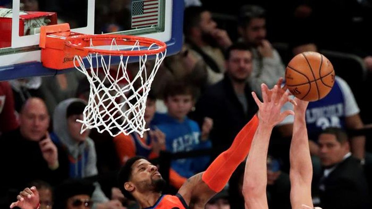 117-126. George lidera la sexta victoria seguida de los Thunder