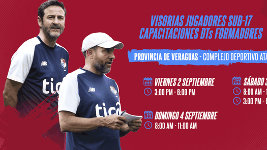 Visorias Sub-17 llegan a Veraguas