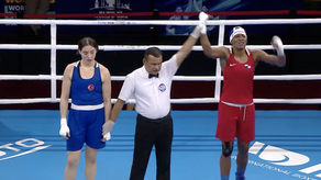 La boxeadora panameña Atheyna Bylon aseguró medalla en el Mundial Femenino de Boxeo Estambul 2022 tras vencer en cuartos de final a la turca, Busra Isildar&nbsp;