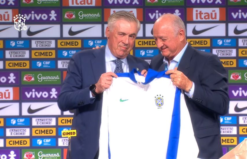 Carlo Ancelotti ya es nuevo entrenador de Brasil