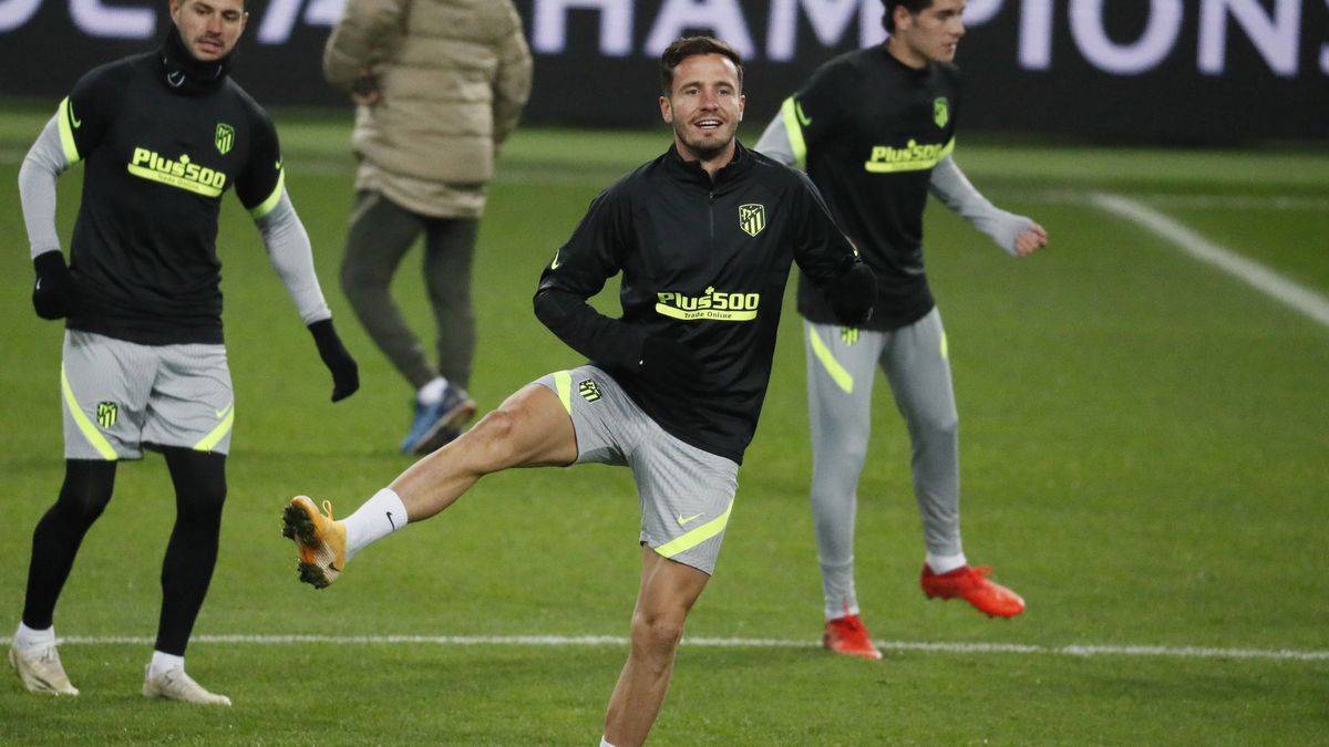 Saúl vuelve al once, cinco partidos después, en lugar de Koke