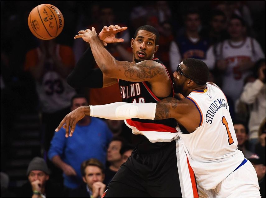 99-103. Aldridge mantuvo la pesadilla perdedora de los Knicks y de Calderón