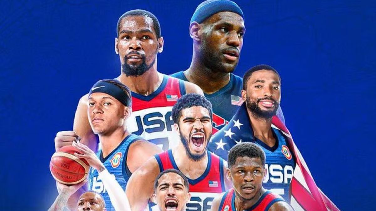 USA Basketball publicó la lista de jugadores para las Olimpiadas de París 2024. 