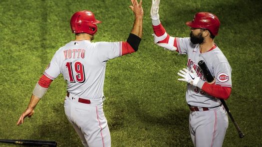 7-4. El canadiense Votto impone marca con jonrón en seis partidos seguidos