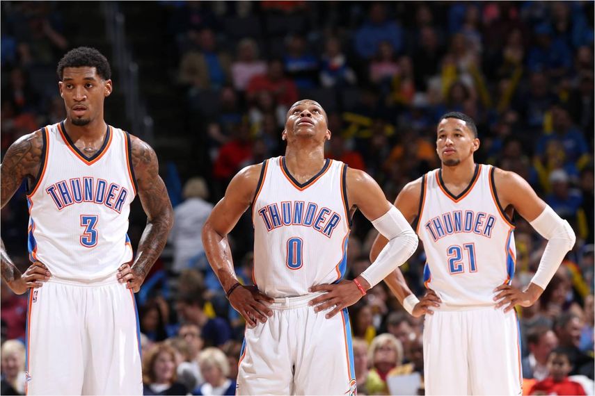 92-84. Ibaka y Westbrook salvan a los Thunder que jugaron sin Durant