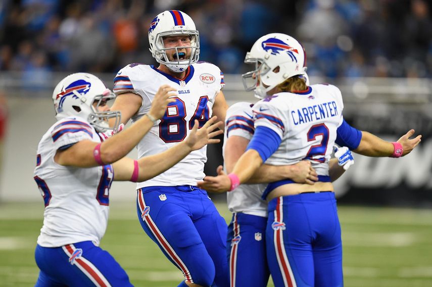 14-17. Carpenter anotó el gol de campo que decidió triunfo de los Bills