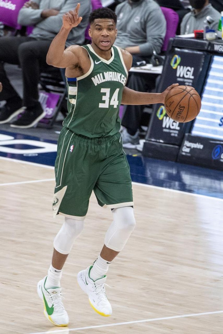 109-127. Antetokounmpo estuvo imparable y Bucks vuelven a ganar