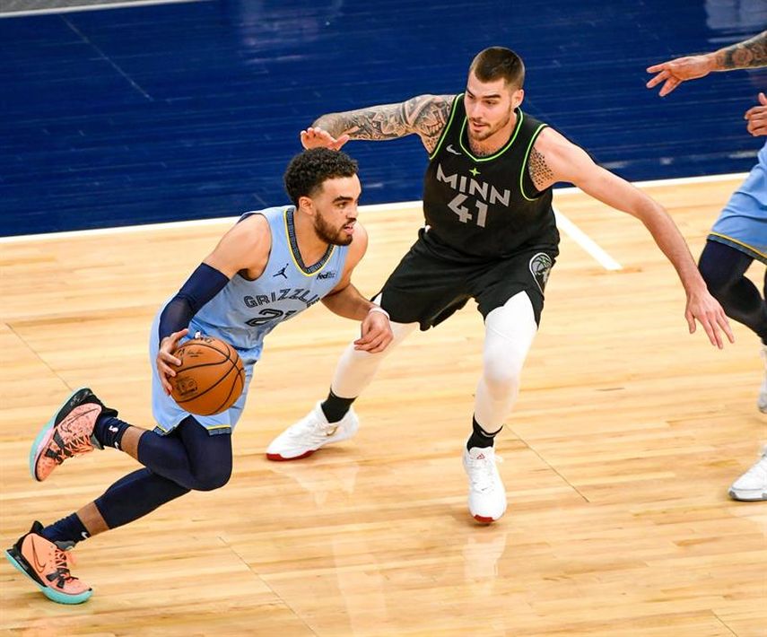 135-139. Los Grizzlies ganan a los Timberwolves en el duelo de jóvenes promesas