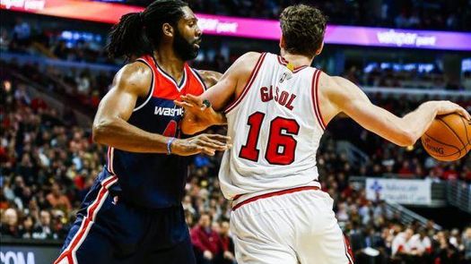 Hilario pudo con Ibaka en derrota de Wizards; Horford disfrutó del triunfo