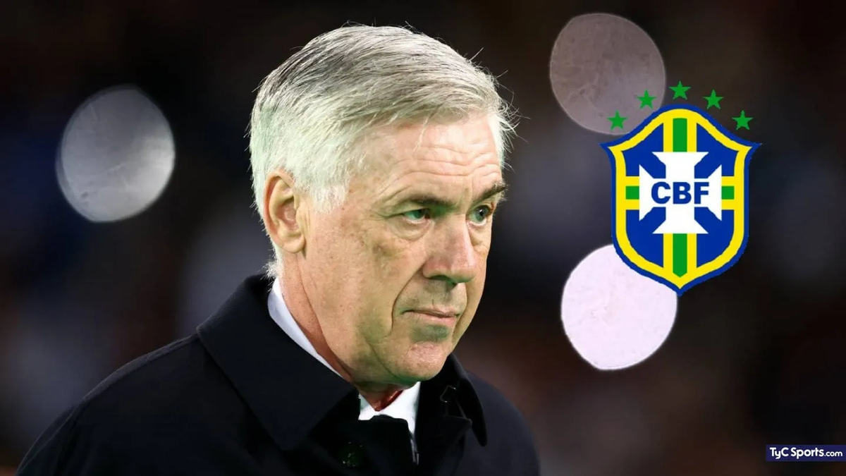 Carlo Ancelotti apunto de ser el nuevo entrenador de Brasil