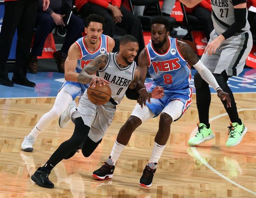 109-128. El poder ofensivo de Lillard y la defensa le dan victoria a los Trail Blazer sobre los Nets