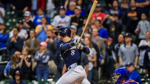 4-3. Braun define con sencillo la victoria de los Cerveceros