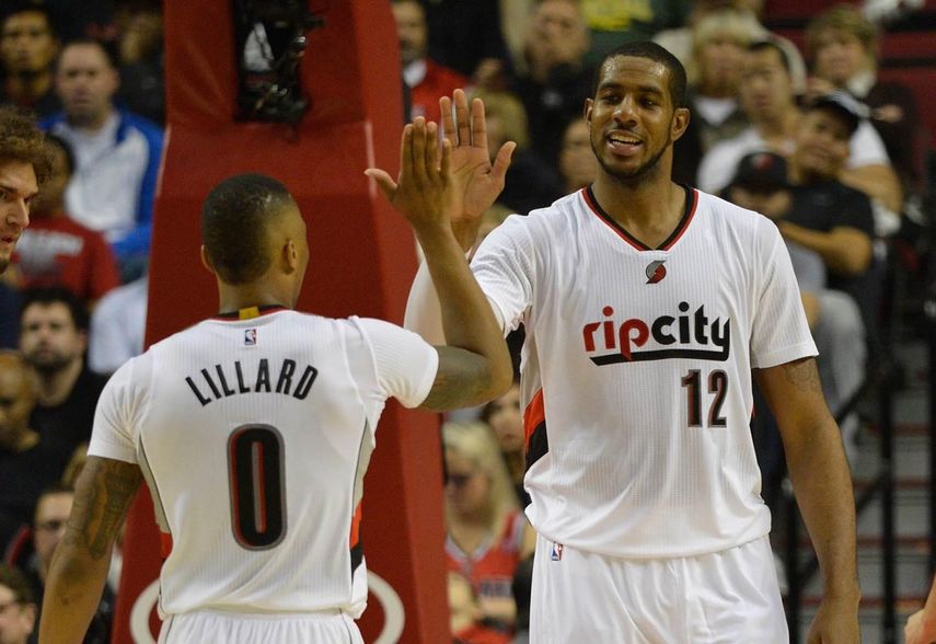 108-87. Aldridge y los Trail Blazers fueron superiores a los Mavericks