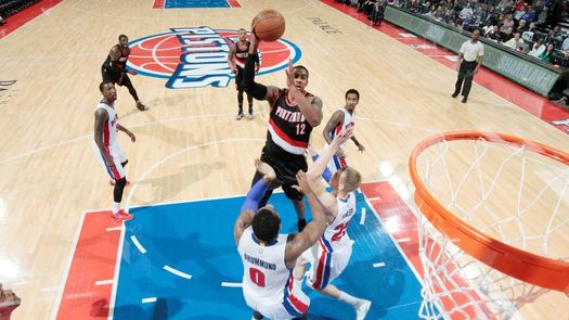 86-98. Aldridge y los Trail Blazers tampoco dejaron ganar a los Pistons