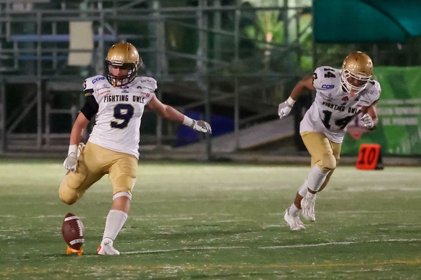 Fighting Owls y Raiders se mantienen como líderes de la tabla en la KFL U19 Varsity